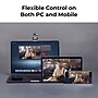 OBSBOT Tiny 3 AI-Powered Spatial Audio 4K PTZ Webcam, Black (OWB-2409-CE)~#|#~sp317346945_sc7