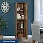 Sauder Select 71"H Storage Cabinet with 4 Shelves, Rural Pine (443655)~#|#~sp317347203_sc7