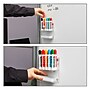 Mind Reader Magnetic Dry Erase Marker Holder, Whiteboard Organizer with Eraser Shelf, Holds 10 Markers, Clear (WBSLOT-CLR)~#|#~sp317424965_sc7