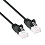 Intellinet Network Solutions 1 ft. CAT-6/UTP Slim Network Patch Cable, Black (742443)~#|#~sp317425478_sc7