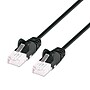 Intellinet Network Solutions 1 ft. CAT-6/UTP Slim Network Patch Cable, Black (742443)~#|#~sp317425479_sc7