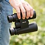 CARSON Makalu 10x42 Full-Size Roof-Prism Binoculars with Strap, Pouch, Caps & Cleaning Cloth, Black (MK-042)~#|#~sp317425515_sc7