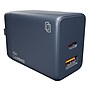 cellhelmet Dual-Port GaN USB-C/A Wall Charger, 45W, Gunmetal Gray (PB-220)~#|#~sp317425572_sc7
