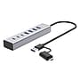 Manhattan 7-Port Universal USB-C 3.0/USB-A Combo Hub (181136)~#|#~sp317426879_sc7