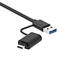 Manhattan 7-Port Universal USB-C 3.0/USB-A Combo Hub (181136)~#|#~sp317426880_sc7