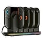 Nacon Multicharge RGB Dock Station for Nintendo Switch 2/1 Joy-Con, Black (DOCK+JC)~#|#~sp317427081_sc7