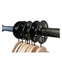 NAHANCO Round Clothing Rack Size Dividers, Black with White Print; XS-XL Kit, 10 pieces (5 sizes, 2 pcs each)~#|#~sp317482226_sc7