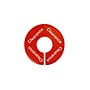 NAHANCO Round Clothing Rack Size Dividers, Red with White Print – CLEARANCE (Pack of 25)~#|#~sp317482295_sc7