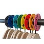 NAHANCO Colorful Round Clothing Size Dividers, 8 Mixed Colors with Black Print; XXS-XXXL Kit, 16 pieces (8 sizes, 2 pcs each)~#|#~sp317482392_sc7