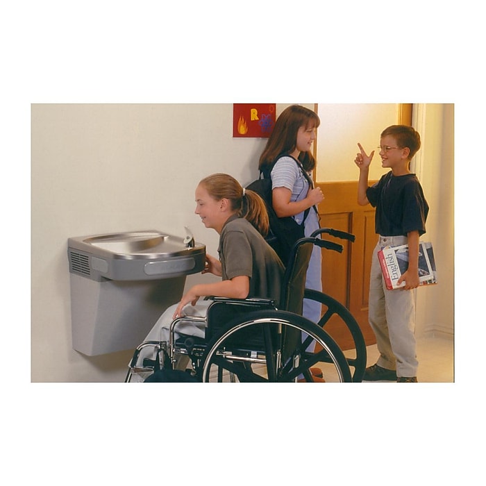 LUN8 カエル 카엘 evergreenパネル Elkay EZSTL8LC Wall-Mount ADA Bi-Level Refrigerated Cooler 8