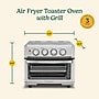 Cuisinart 4 Slices Toaster Oven, Silver (TOA70NAS)~#|#~sp317669704_sc7