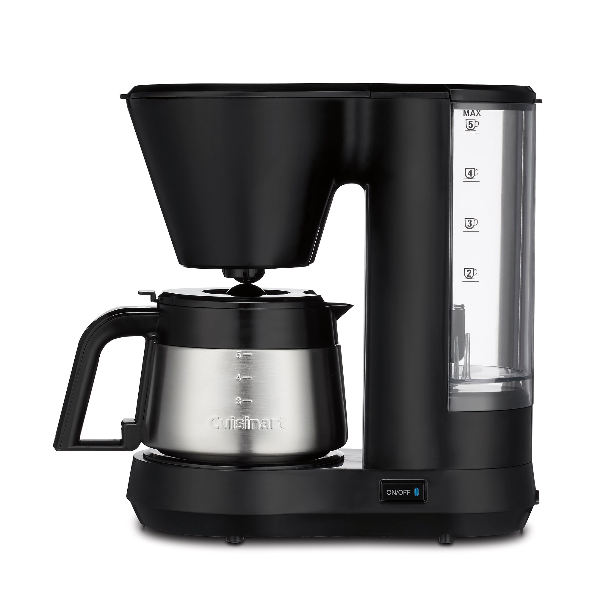 Cuisinart 5-Cups Automatic Drip Coffeemaker, Black (DCC5570NAS) Sansujyuku sansujyuku.com