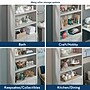 Sauder Select 70"H 5-Shelf Bookcase, Glacier Oak (437334)~#|#~sp317727743_sc7