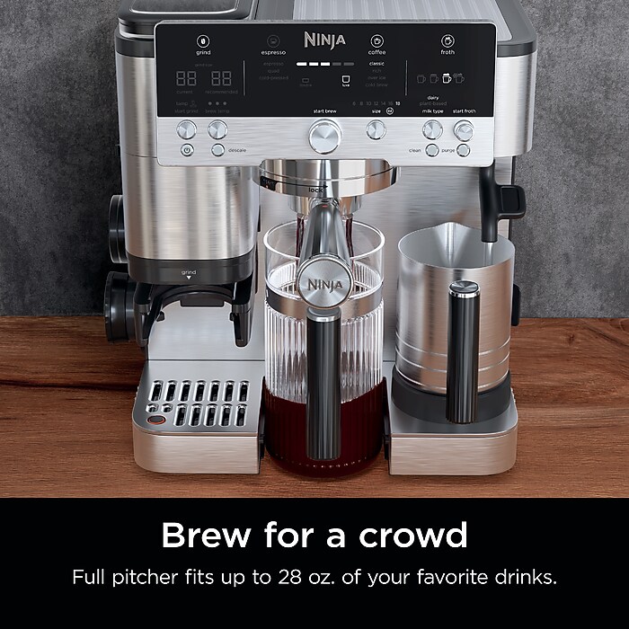 Ninja Luxe Cafe 28 oz. Shareable Pitcher (XSKSHRBLEPTCHR) | Staples
