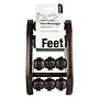 Brookstone Wooden Foot Massager, Brown (WL1169-BRB)~#|#~sp317782714_sc7