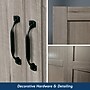 Sauder Select 71"H Storage Armoire, 2 Drawers, Silver Sycamore (426126)~#|#~sp317807139_sc7