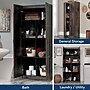Sauder Select 71"H Storage Cabinet, Reclaimed Pine (427069)~#|#~sp317807300_sc7