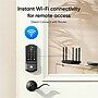 eufy Security C220 Wi-Fi Smart Deadbolt Lock, Black (T8506115)~#|#~sp317807935_sc7