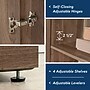 Sauder HomePlus 71"H Storage Cabinet with 5 Shelves, Salt Oak (422426)~#|#~sp317808761_sc7