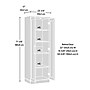 Sauder HomePlus 71"H Storage Cabinet with 5 Shelves, Salt Oak (422426)~#|#~sp317808764_sc7