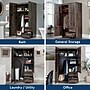 Sauder Select 71"H Storage Armoire, 2 Drawers, Reclaimed Pine (427070)~#|#~sp317878917_sc7
