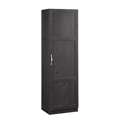 Sauder Select 60″H Storage Cabinet with 3 Shelves, Raven Oak (446897) Simolary simolary.com