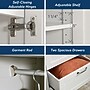 Sauder Select 71"H Storage Armoire, 2 Drawers, White (420495)~#|#~sp317879140_sc7