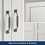 Sauder Select 71"H Storage Armoire, 2 Drawers, White (420495)~#|#~sp317879141_sc7