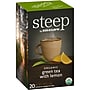Bigelow Steep Organic Green with Lemon Tea Bags, 20/Box (17721)~#|#~sp317964432_sc7