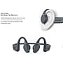 Raycon Wireless Bone-Conduction Open-Ear Headphones with Microphone, Bluetooth, Gray (RBB842-24E-GRA)~#|#~sp317981401_sc7