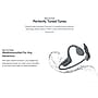 Raycon Wireless Bone-Conduction Open-Ear Headphones with Microphone, Bluetooth, Gray (RBB842-24E-GRA)~#|#~sp317981402_sc7