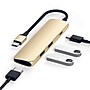 Satechi Aluminum Type-C Slim Multi-Port Adapter 4K, Gold (ST-CMAG)~#|#~sp318269730_sc7
