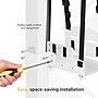 Mount-It! MedHub Space-Saving Adjustable CPU Mount for Mobile Medical Carts, Fits 4.8"- 8.3" CPUs, 22 lbs. Capacity (MI-16051)~#|#~sp318269985_sc7