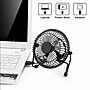 Optimus 4-inch 1-Speed Desk Fan, Black (OPSF4048)~#|#~sp318343777_sc7