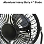 Optimus 4-inch 1-Speed Desk Fan, Black (OPSF4048)~#|#~sp318343782_sc7