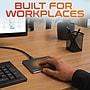 Delton TR67 Wired Ambidextrous Trackpad Mouse with USB-A and USB-C Cables, Black (DMSTR67BK)~#|#~sp318345855_sc7