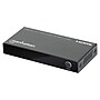 Manhattan 2-Port HDMI 8K at 60-Hz Splitter with Built-in Scaler for Multiple Displays, Female, Black (208468)~#|#~sp318409019_sc7