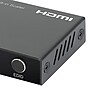 Manhattan 2-Port HDMI 8K at 60-Hz Splitter with Built-in Scaler for Multiple Displays, Female, Black (208468)~#|#~sp318409022_sc7