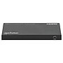 Manhattan 4-Port HDMI 8K at 60-Hz Splitter with Built-in Scaler for Multiple Displays, Female, Black (208475)~#|#~sp318409026_sc7