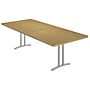Correll Curvature 96"W x 42"D Conference Table, Fusion Maple (CC4296R-16-14-16)~#|#~sp318409122_sc7