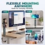 Purely PH20 Foldable Clamp-On Phone Holder for Desk and Travel, Gray (PSHPH20BK)~#|#~sp318681664_sc7