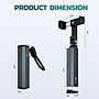 Purely PH20 Foldable Clamp-On Phone Holder for Desk and Travel, Gray (PSHPH20BK)~#|#~sp318681666_sc7