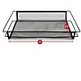 Excello Brands 5-Shelf Metal Rolling Utility Cart, Black (OSO-MTL5CRT-BLK)~#|#~sp318685723_sc7