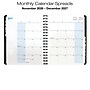 2027 Excello Brands 8.5" x 11" Weekly & Monthly Appointment Book, Paperboard Cover, Black (ORY27-APP811-BK)~#|#~sp318689541_sc7