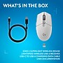 Logitech G305 X SUPERLIGHT Wireless Gaming Mouse, White (910-007745)~#|#~sp318689639_sc7