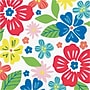 Say Hooray! Abundant Florals Lunch Napkins, 2-Ply, Multicolored, 64/Pack (DTC382728NAP)~#|#~sp318784337_sc7