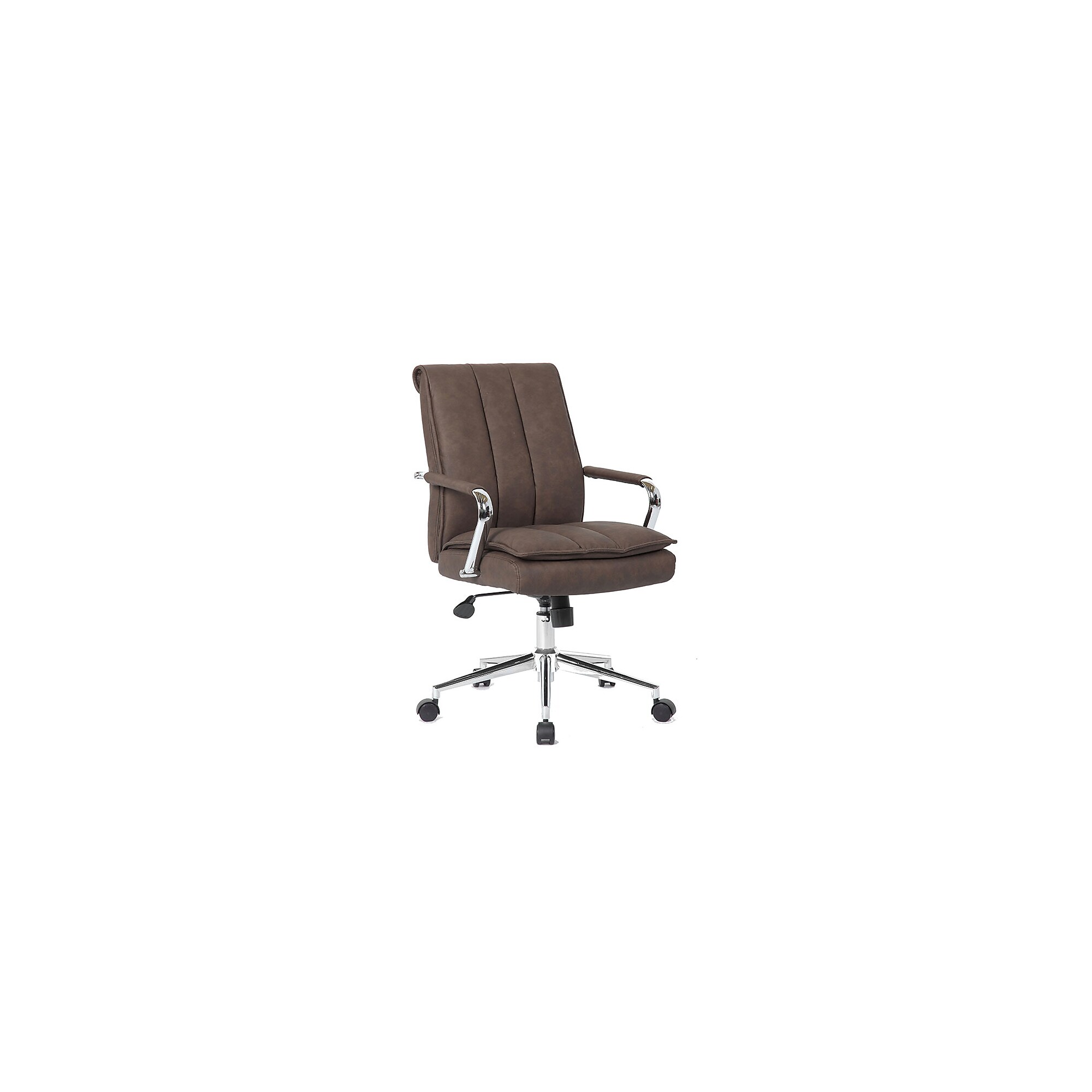 Boss Office Products Ergonomic Vinyl Swivel Task Chair, Brown (B9633C-BN) Sansujyuku sansujyuku.com