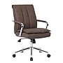 Boss Office Products Ergonomic Vinyl Swivel Task Chair, Brown (B9633C-BN)~#|#~sp318784589_sc7