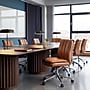 Boss Office Products Armless Ergonomic Vinyl Swivel Task Chair, Caramel (B9634C-CML)~#|#~sp318784638_sc7