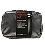 TUCCI 8.5" Polyester Toiletry Bag, Water Resistant, Grey (T0552-GRY)~#|#~sp318920958_sc7
